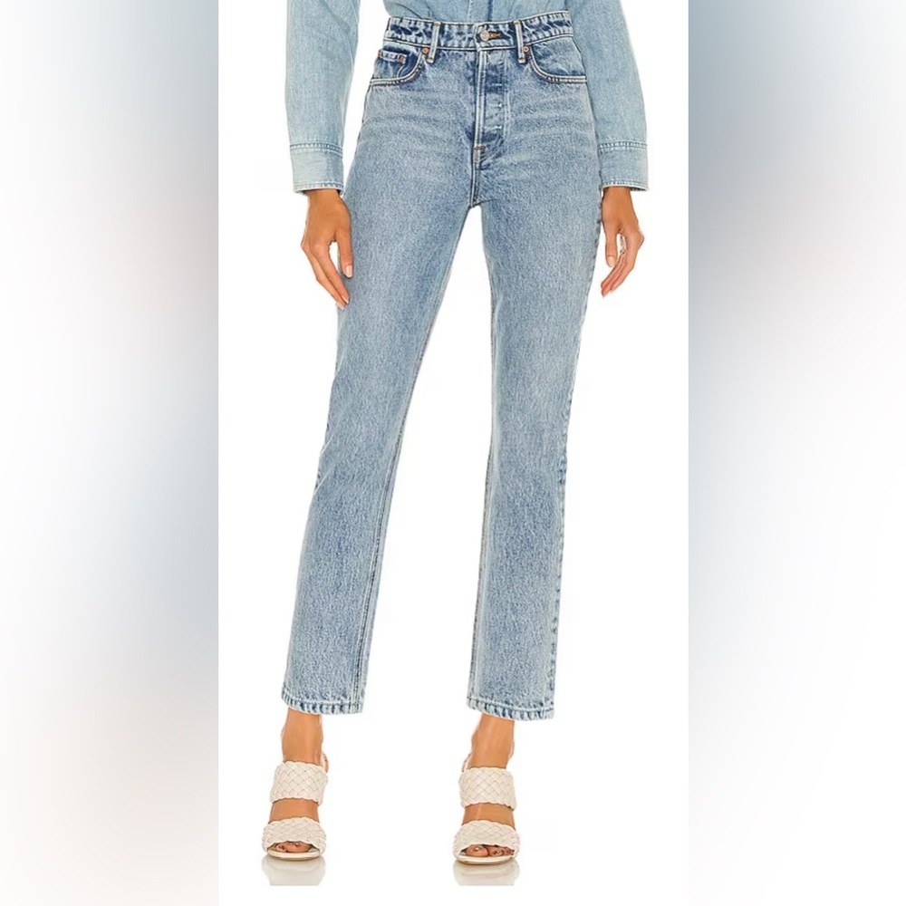 GRLFRND Karolina High Rise Straight Crop